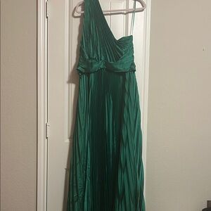 Fashion Nova Kellygreen One-Shoulder Dress